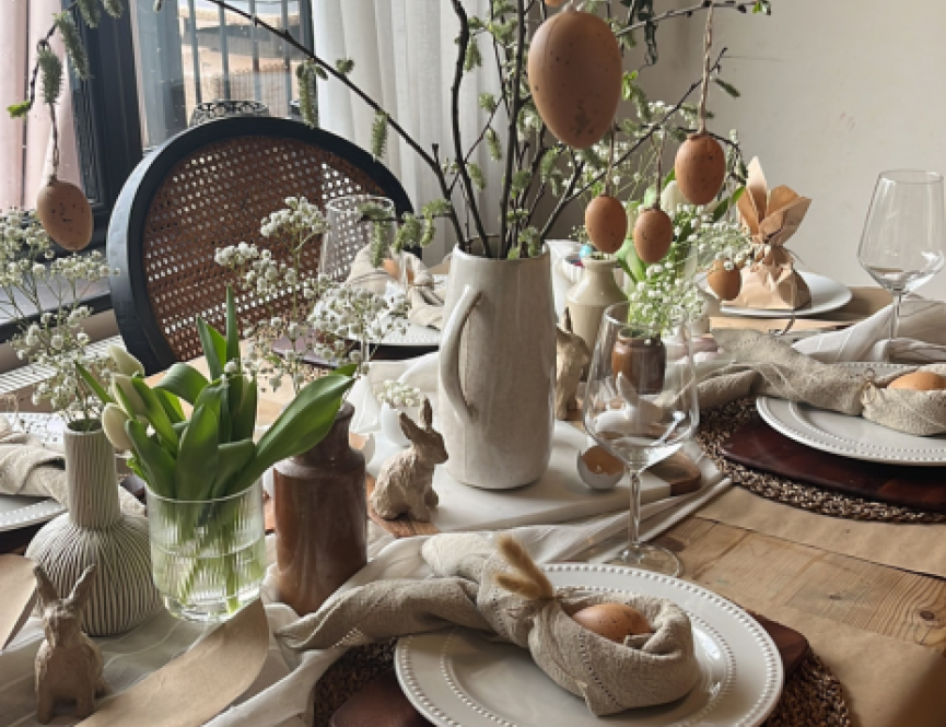 Easter Tablescape